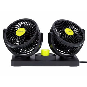 Ventilátor do auta dovjitý Dual 8W