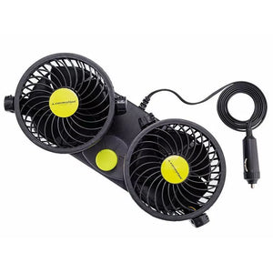 Ventilátor do auta dovjitý Dual 8W