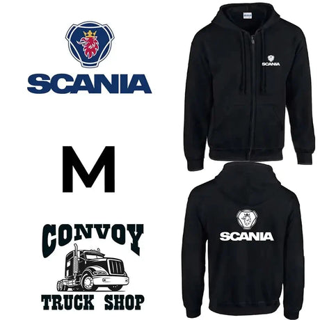 Mikina s kapucňou SCANIA - M