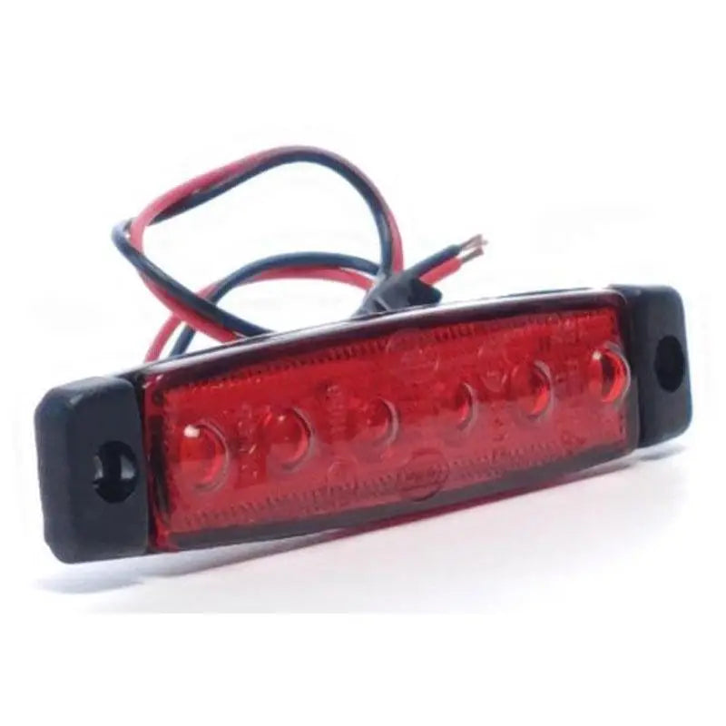 Pozičné svetlo LED malé červené 12V