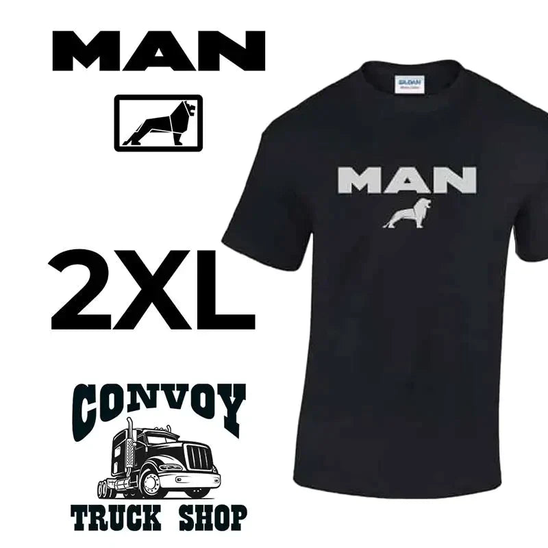 Tričko s logom MAN - XXL